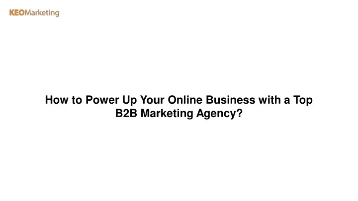 how to power up your online business with