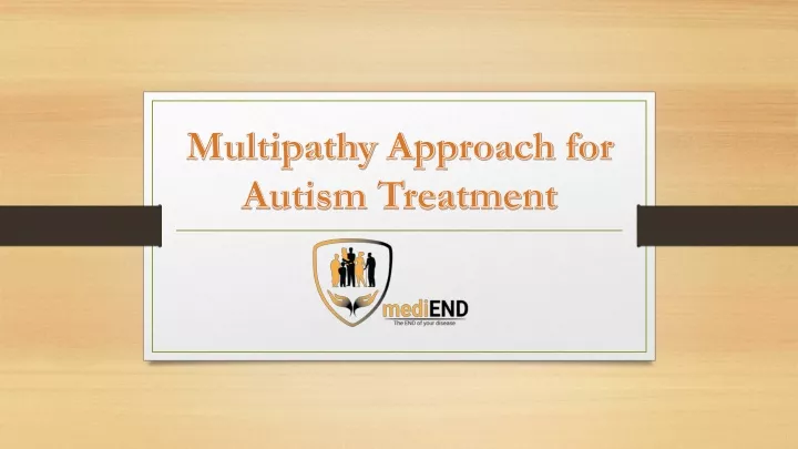 multipathy approach for autism treatment