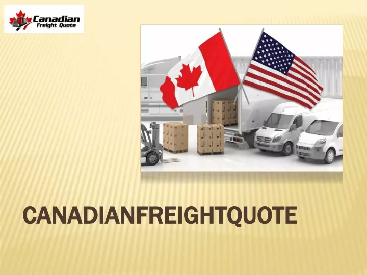 canadianfreightquote canadianfreightquote