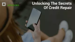 unlocking the secrets iof credit repair services