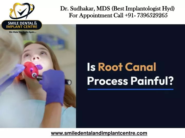 dr sudhakar mds best implantologist