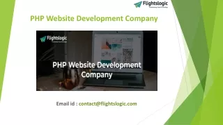 php website development company