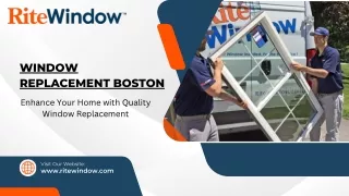Window Replacement Boston | RiteWindow | Enhance Your Home Today
