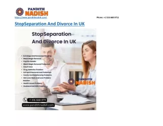 Best StopSeparation And Divorce In UK