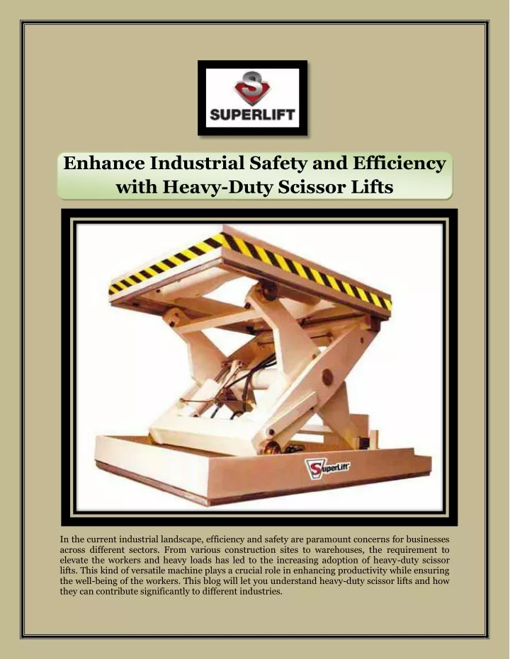enhance industrial safety and efficiency with