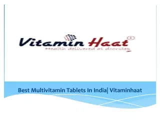 Best Multivitamin Tablets In India| Vitaminhaat