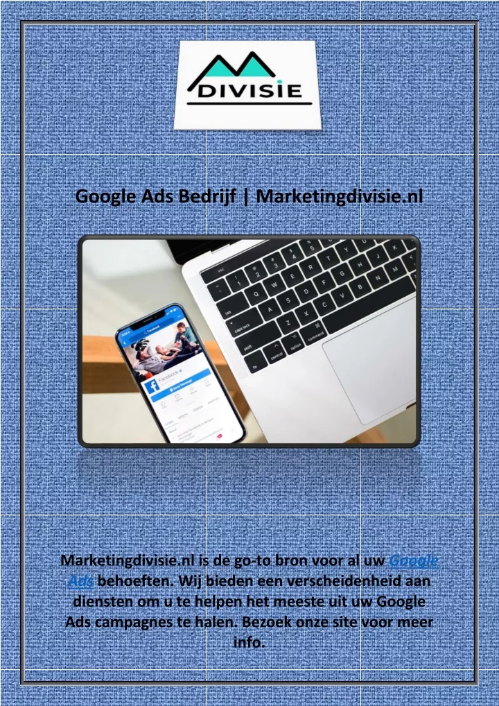 google ads bedrijf marketingdivisie nl