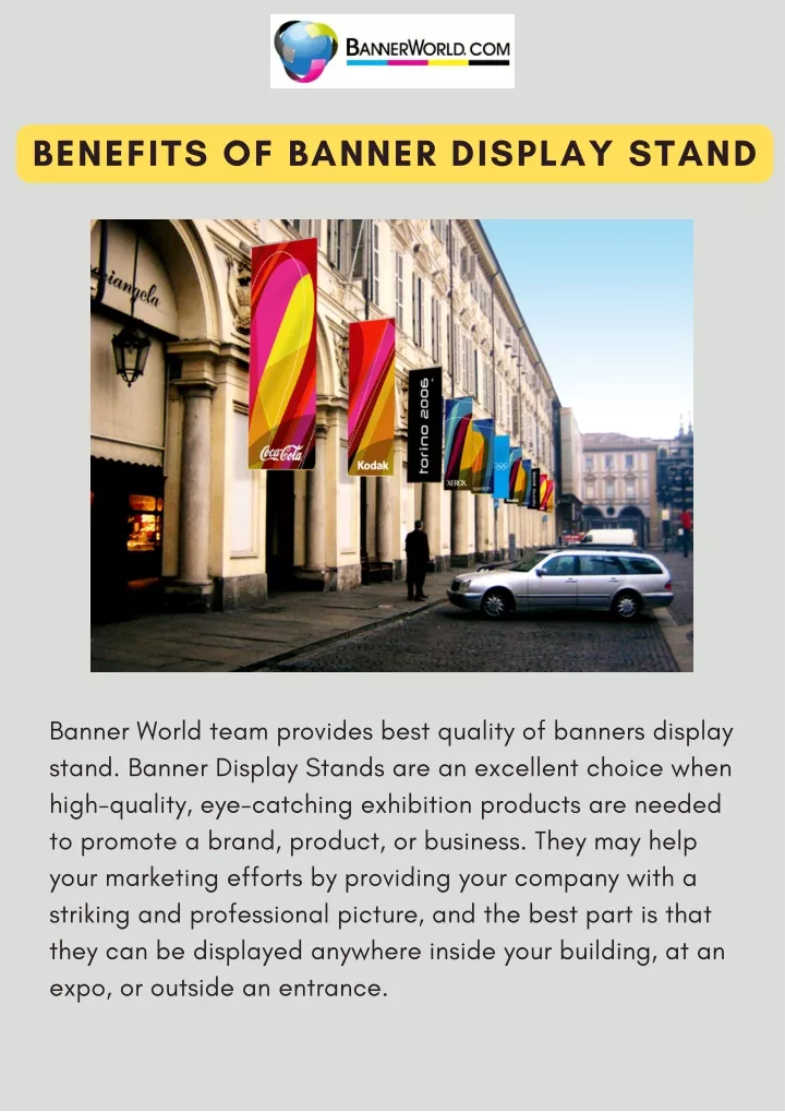 benefits of banner display stand