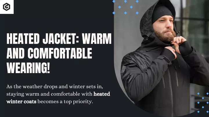 heated jacket warm and comfortable wearing