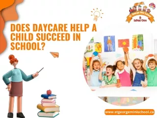 Day Care Center North York | St. George Mini School