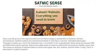 Buy Kashmiri walnuts online for health benefits - enjoy the goodness of kashmiri