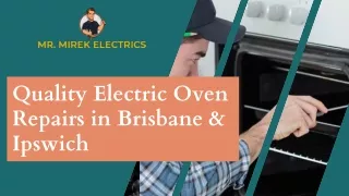 Quality Electric Oven Repairs in Brisbane & Ipswich