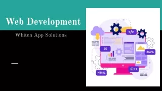 Web Development In Canada _ Whiten App Solutions
