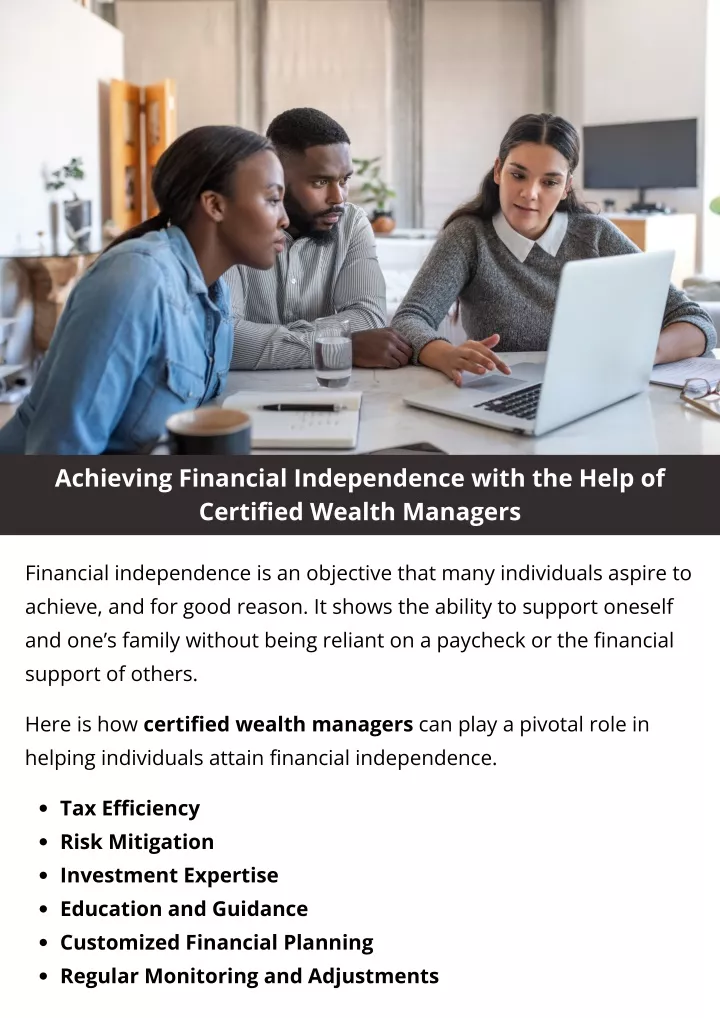 achieving financial independence with the help