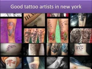 Tattoo appointment nyc