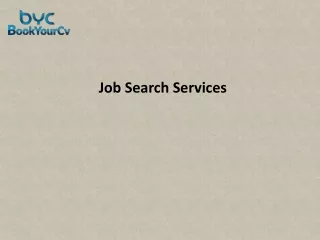Job Search Services