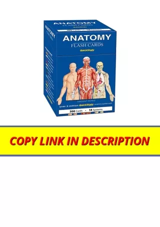 Download Anatomy Quickstudy free acces