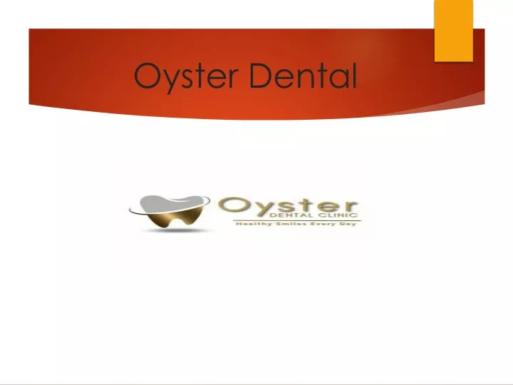 oyster dental