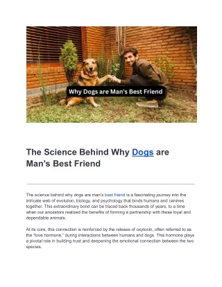 Why-Dogs-are-Man's-Best-Friend