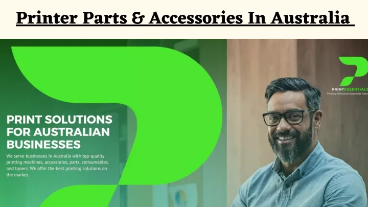 printer parts accessories in australia