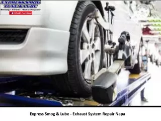 Express Smog & Lube - Exhaust System Repair Napa