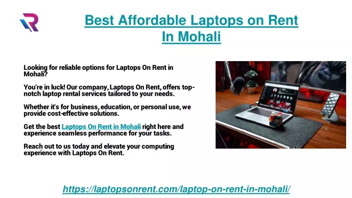 best affordable laptops on rent in mohali