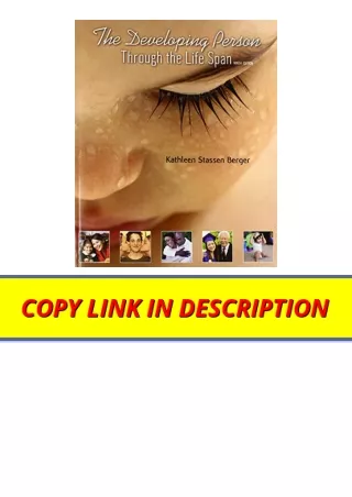 Ebook download The Developing Person Through the Life Span Paperbound full