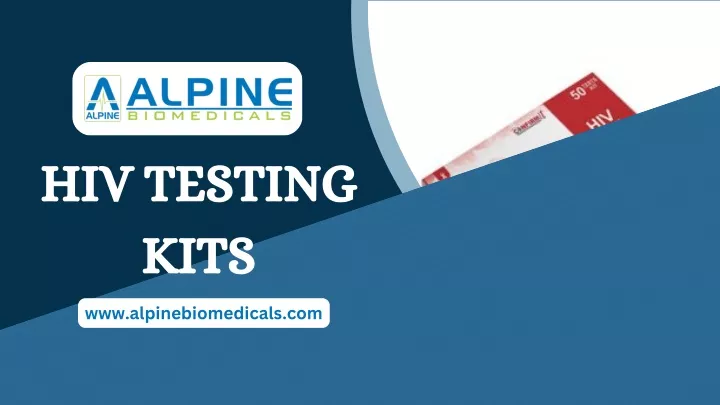 hiv testing kits