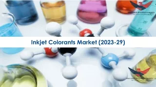 inkjet colorants market 2023 29
