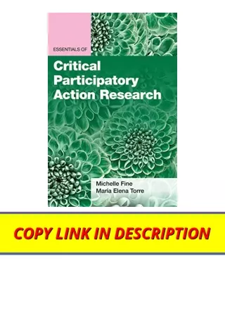 Ebook download Essentials of Critical Participatory Action Research Essentials o