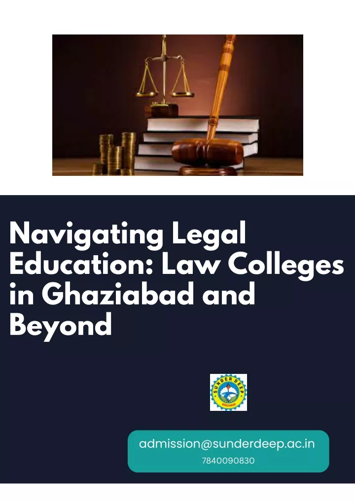 PPT - Navigating Legal Education Law Colleges In Ghaziabad And Beyond ...