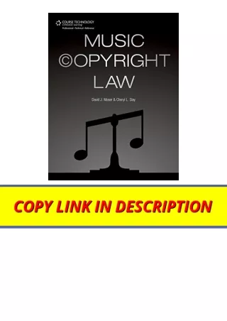 PDF read online Music Copyright Law for ipad