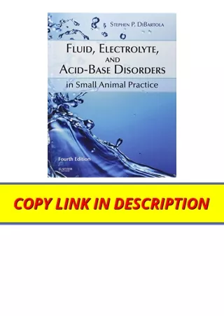 Download Fluid Electrolyte and Acid Base Disorders in Small Animal Practice Flui