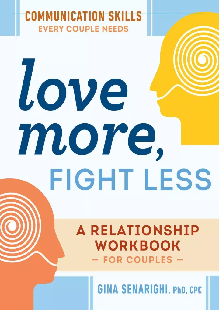 love more fight less communication skills every