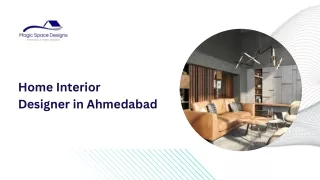 Home Interior Designer in Ahmedabad | Magic Space Designs