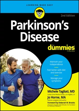 READ/DOWNLOAD Parkinson's Disease For Dummies kindle