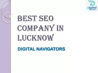 Best SEO Company in Lucknow