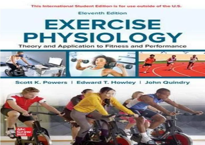 PPT - DOWNLOAD [PDF] ISE Exercise Physiology: Theory And Application To ...