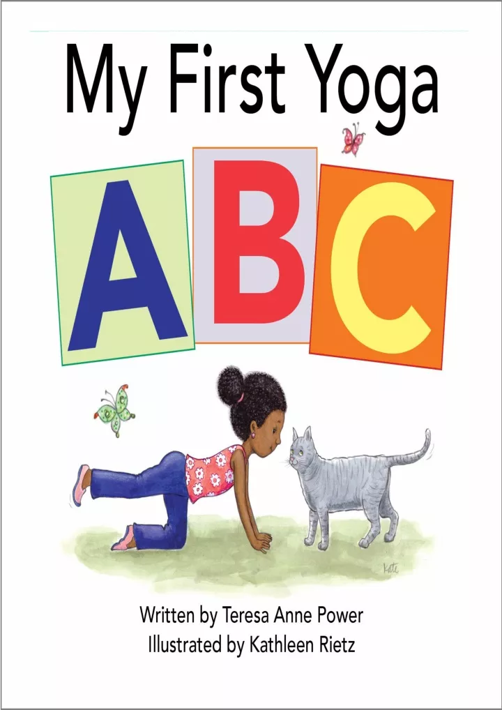 my first yoga abc the abcs of yoga for kids