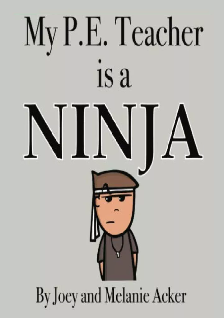 my p e teacher is a ninja the wonder who crew