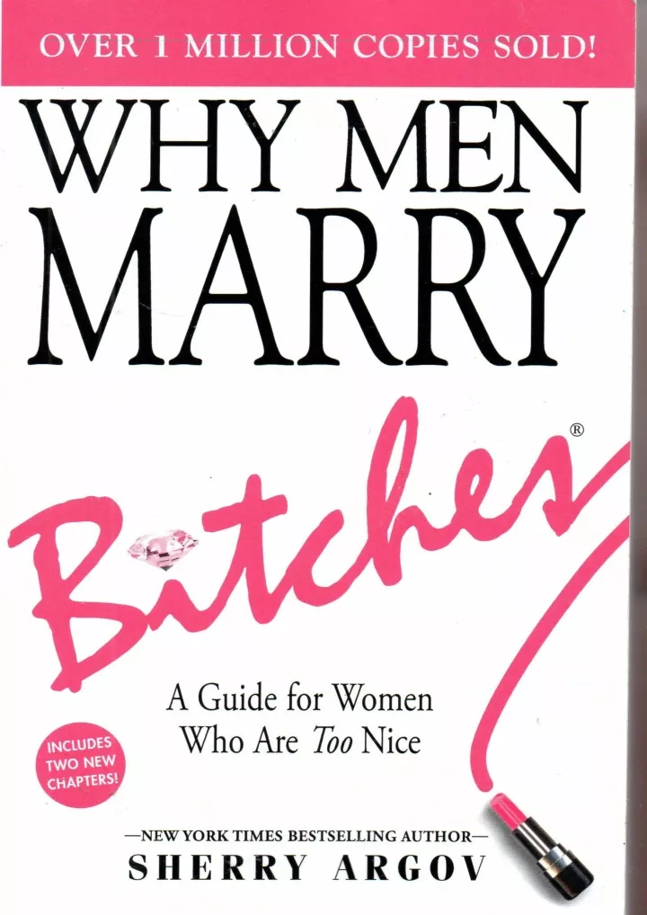 why men marry bitches expanded new edition