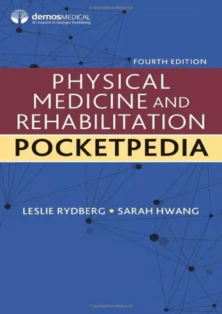 [PDF] DOWNLOAD FREE Physical Medicine and Rehabilitation Pocketpedia ipad