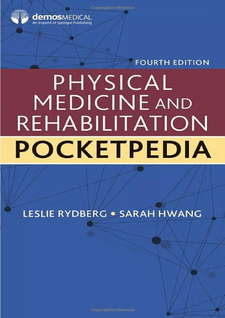 physical medicine and rehabilitation pocketpedia