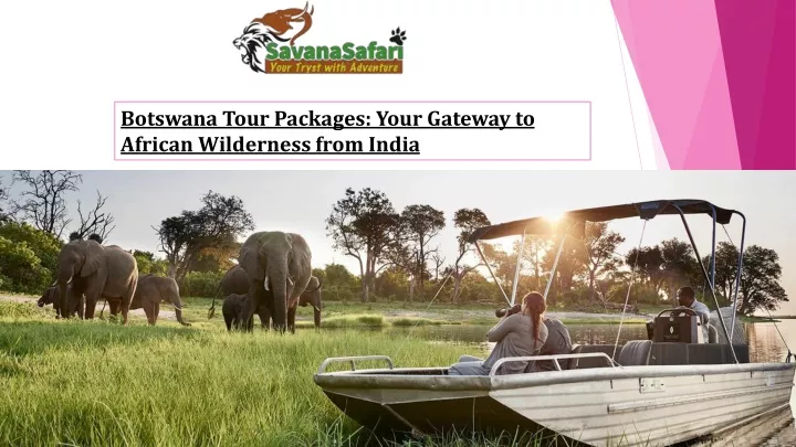 botswana tour packages from india