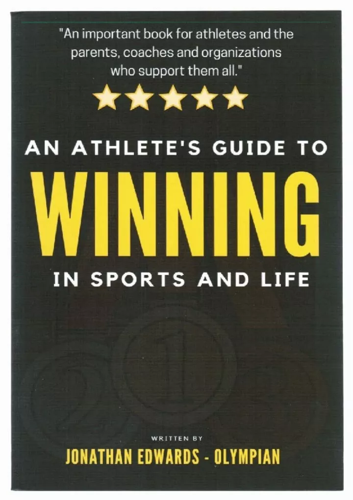 an athlete s guide to winning in sports and life
