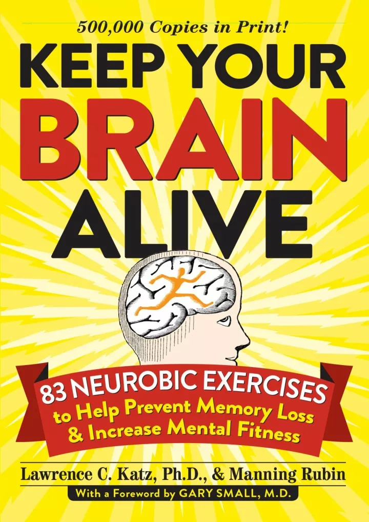 keep your brain alive 83 neurobic exercises