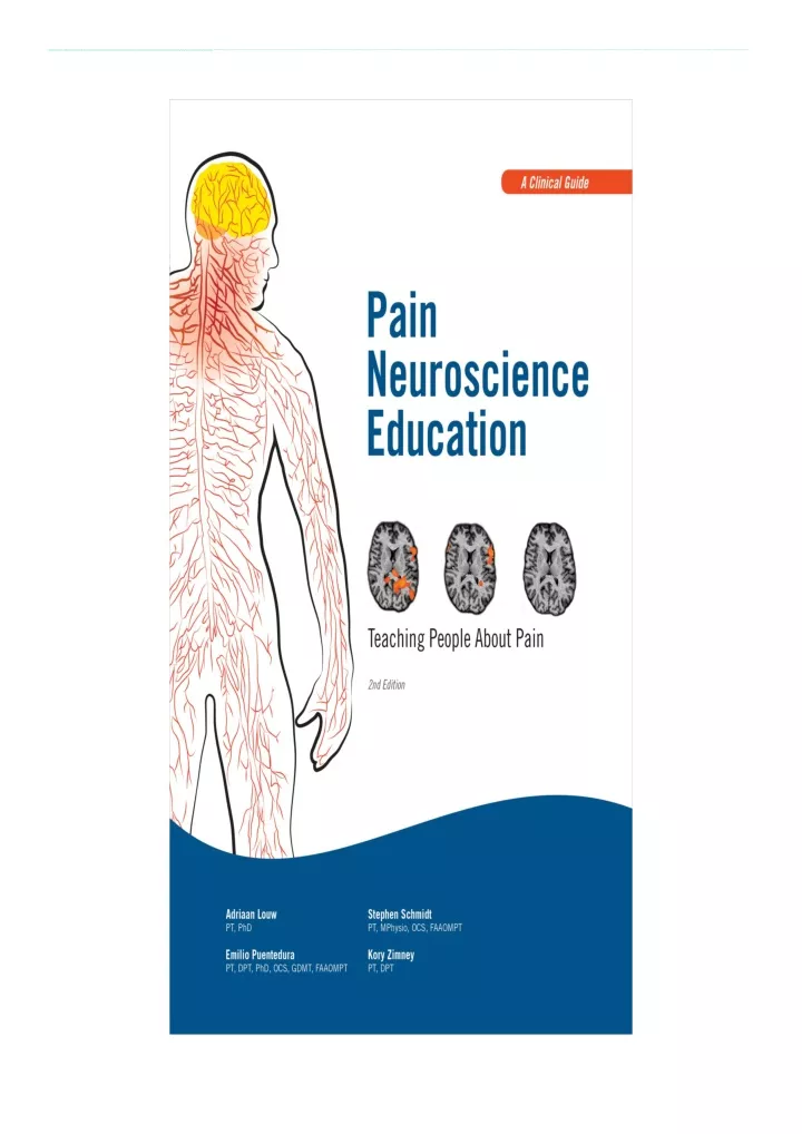 pain neuroscience education teaching people about