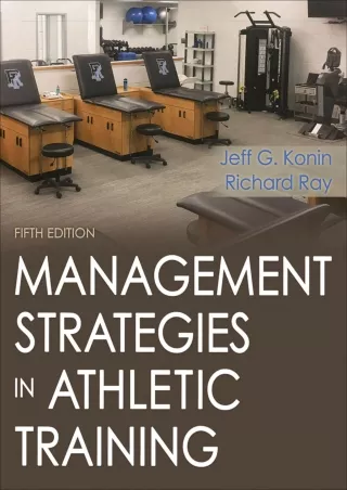 PDF Read Online Management Strategies in Athletic Training ipad