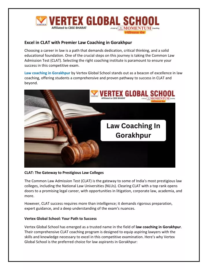 excel in clat with premier law coaching