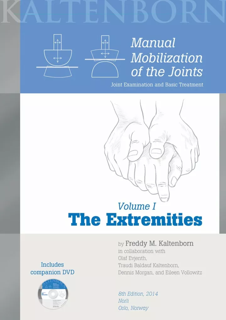 manual mobilization of the joints